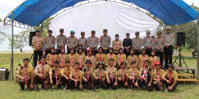 Buka Perjusami Pramuka Saka Bhayangakara, Kapolres Konut Harap Peserta Meningkatkan Akhlak Dan Moral Pancasila