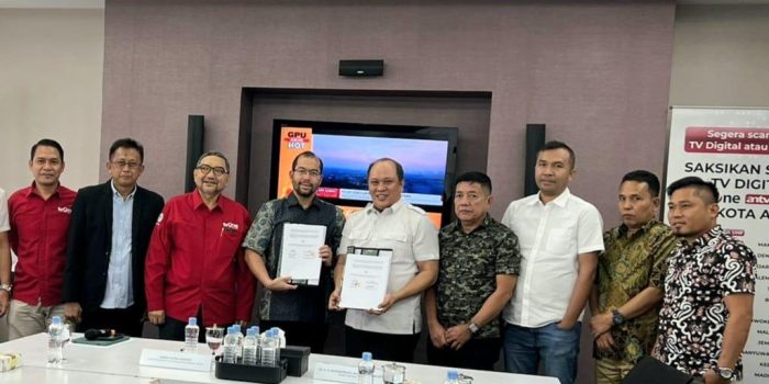 Pemda Konawe Utara Lakukan MoU Dengan TV Nasional, Ruksamin; HUT RI Konut Bakal Disiarkan Langsung TV One