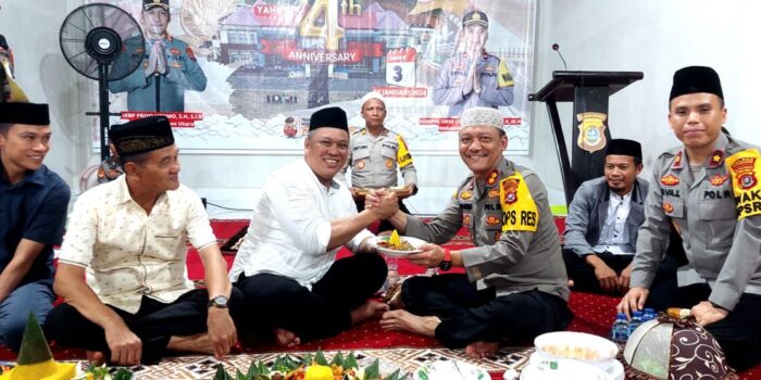 Momen HUT Polres Konut Ke-4 Tahun, Ruksamin Puji Kinerja Kapolres Konawe Utara