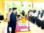 12 PTPS Kecamatan Landawe Resmi Dilantik, Begini Arahan Ketua Panwascam