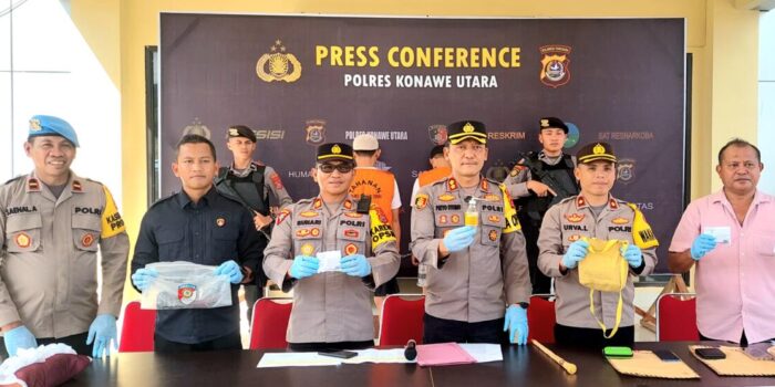 20,19 Gram Narkotika Jenis Sabu Kembali di amankan Polres Konut, TKP Kecamatan Wiwirano dan Lembo
