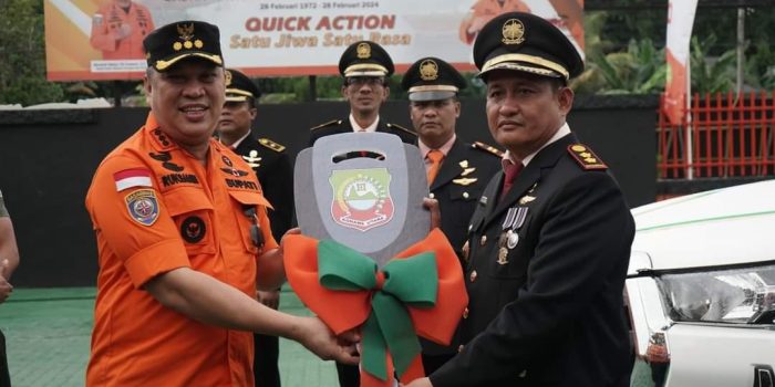 Momen Hut Basarnas Ke 52, Ruksamin Berikan Bantuan Mobil Operasional