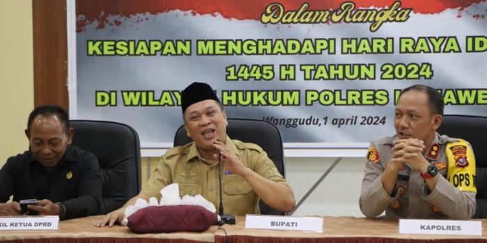 Ikuti Rakor, Kolaborasi Polres Konut dan Pemda Konut Matangkan Persiapan Jelang Idil Fitri