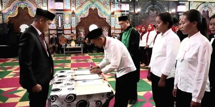 510 Anggota PPS Konawe Utara Resmi Dilantik