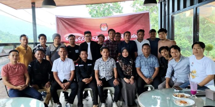 “Ngopi” Bareng Insan Pers, KPU Konut Harap Terjalin Kolaborasi Menuju Pilkada yang Sukses