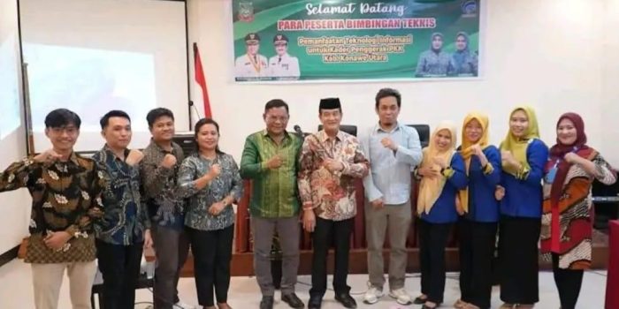 Diskominfo Konut Gelar Bimtek Pemanfaatan Teknologi Informasi Bagi Kader PKK