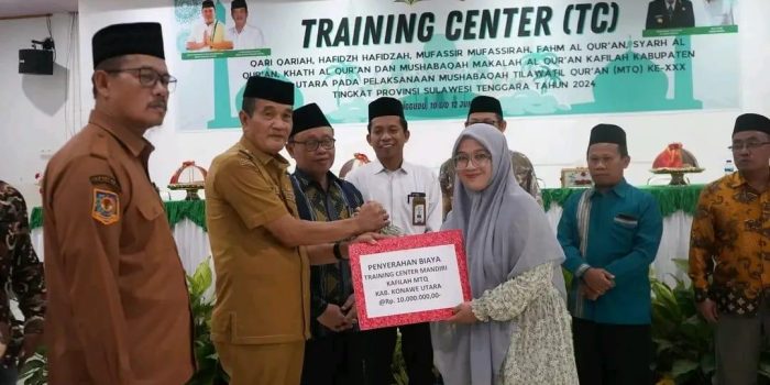 Lakukan Training Center Untuk Kafilah Konut, Wakil Bupati Konut Optimis Raih Juara Umum MTQ ke 30 Tingkat Provinsi