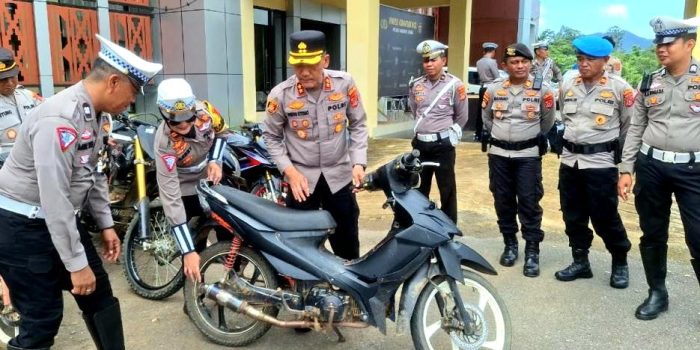 Sukses Laksanakan Operasi Patuh Anoa 2024, Satlantas Polres Konut Amankan 36 Unit Kendaraan