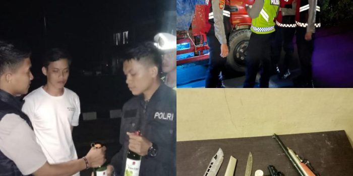 Lakukan Operasi Anoa, Sajam, Pistol hingga Miras Berhasil Diamankan Polres Konut