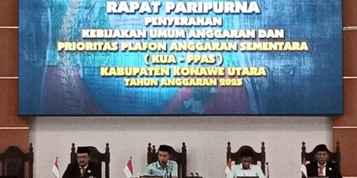Pemda Konut Serahkan KUA-PPAS 2025 ke DPRD 
