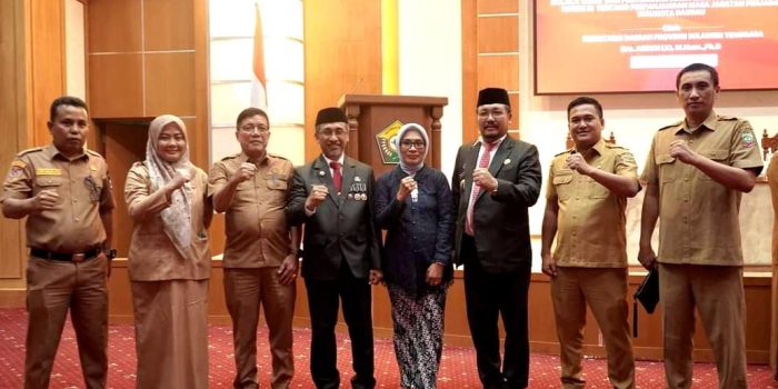 Staf Ahli Gubernur Sultra La Ode Saifuddin, Resmi Dilantik sebagai Pjs. Bupati Konawe Utara