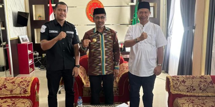 Pjs Bupati Konawe Utara, Lakukan Kunjungan Silaturahmi ke PN Unaaha dan Kejari Konawe