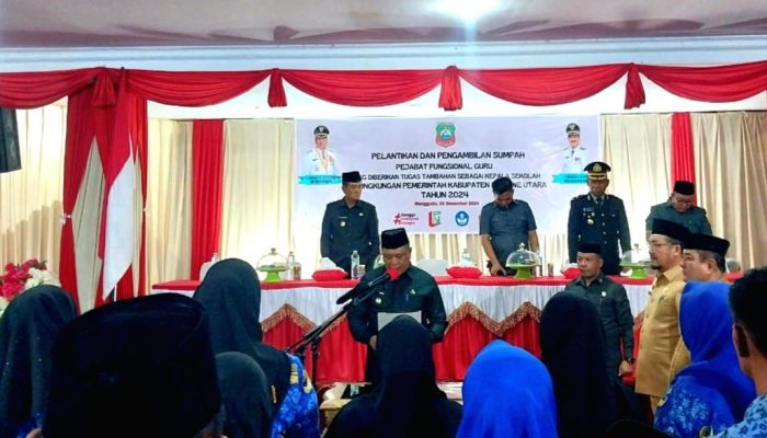 126 Kepala Sekolah di Konawe Utara Berganti