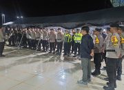 Kawal Malam Puncak Peringatan Hut Konawe Utara, Polres Konut Siagakan 114 Personel