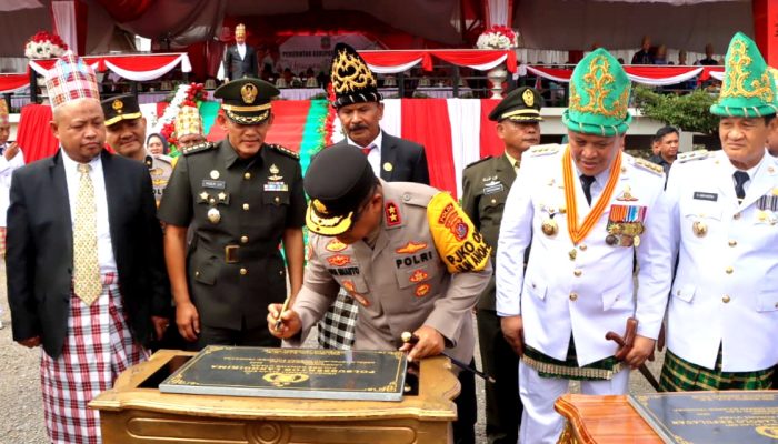 Diresmikan Kapolda Sultra, Polsubsektor Resmi Beroperasi di Dua Kecamatan di Konut