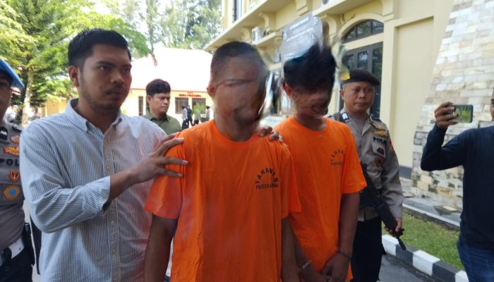 Dua Pelaku Pembunuhan di Kelurahan Tipulu Kendari, Diringkus Polisi