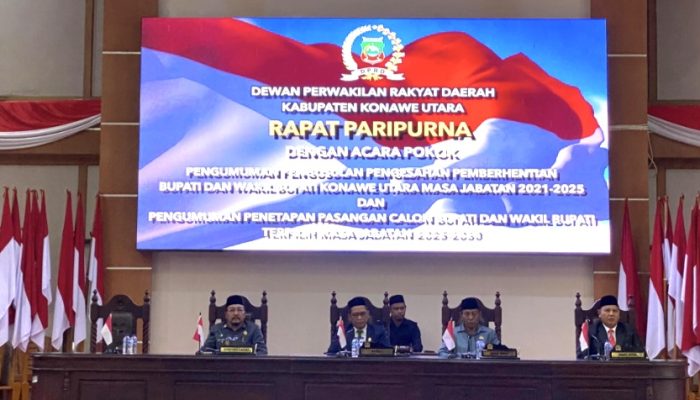 Tetapkan Pasangan Ikbar-Abuhaera Sebagai Bupati Terpilih, Ketua DPRD Herman Sewani, Harap Konut Alami Kemajuan Lebih Cepat