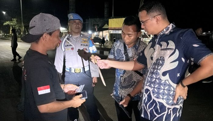 Operasi KYRD dan Cipkon, Polres Konut Amankan Dua Sajam dan Mobil Bermuatan Kayu