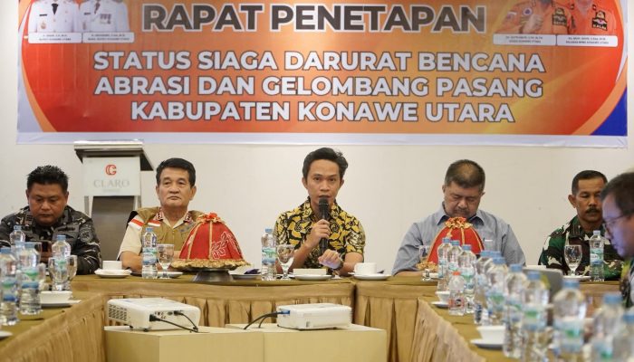 Bencana Abrasi Desa Laimeo Kian Meluas, Pemda Konut Tetapkan Status Siaga Darurat