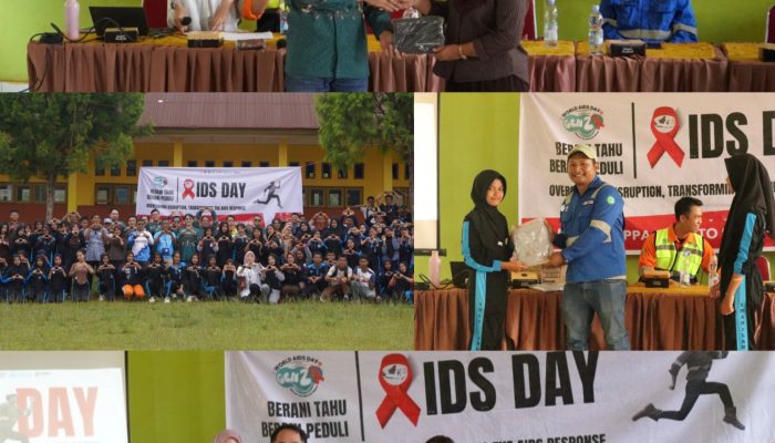 Peringati Hari HIV/AIDS Sedunia, PT MLP dan PT PPA Berikan Edukasi Bahaya HIV/AIDS di SMAN 1 Langgikima