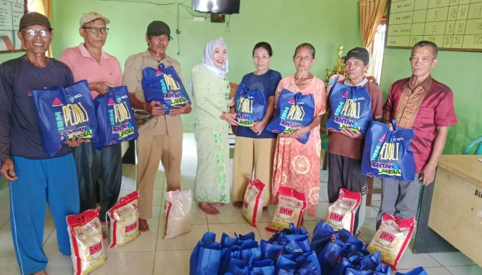 Program Ahir Tahun, PT IBM Bagikan Sembako dan Lakukan Pemeriksaan Kesehatan Gratis