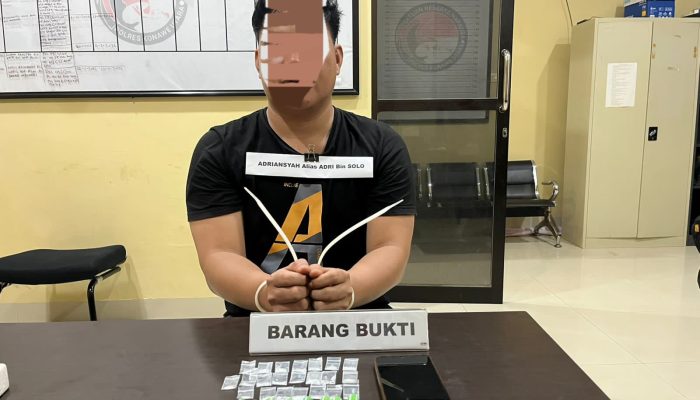 Bawa 4,62 Gram Sabu siap Edar, Pemuda Asal Kecamatan Lembo Diamankan Polisi