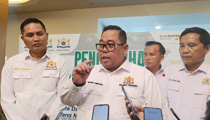 Anton Timbang Jadi Calon Tunggal Ketua Kadin Sultra 2026