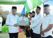 Safari Ramadan di Kecamatan Andowia, Wabup Abuahera Berikan Dana Pembangunan Mesjid