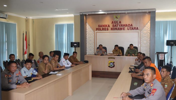 Operasi Ketupat Anoa 2026, Polres bersama Kodim 1430 dan Pemda siap Bersinergi Pengamankan Mudik di Konawe Utara