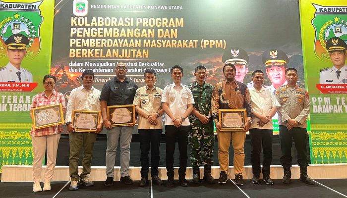Bukti Nyata Jalankan Program PPM, PT IBM Sabet Penghargaan Dari Pemkab Konut