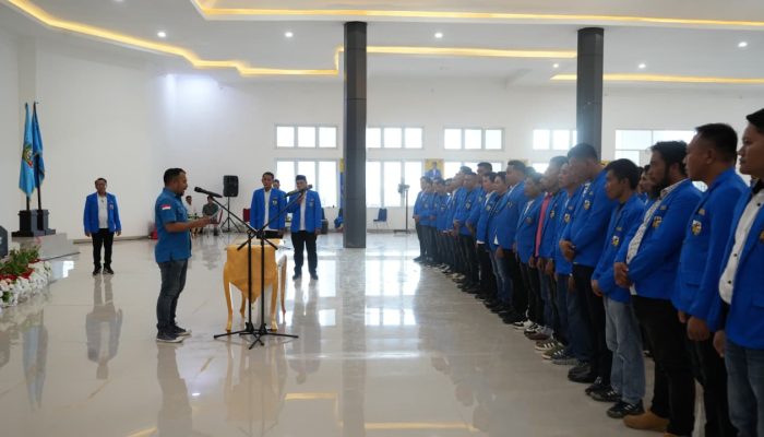 Resmi Nahkodai KNPI Konawe Utara, Khiroto Alam Achmad Serukan Persatuan Membangun Daerah