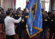 Resmi di Kukuhkan, Jefri Ibnu dan Aripin Lapotende Nahkodai PWI Kabupaten Konawe Utara