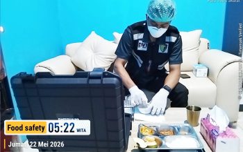 Usai Diperiksa Dokter Gizi, MBG di SPPG Polres Konut  Desa Hialu Utama Dipastikan Aman dan Layak Konsumsi