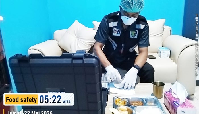 Usai Diperiksa Dokter Gizi, MBG di SPPG Polres Konut  Desa Hialu Utama Dipastikan Aman dan Layak Konsumsi