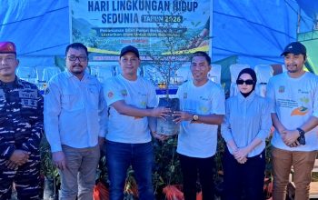 Peringati Hari Lingkungan Hidup Sedunia, Karang Taruna Bersama PT Antam UBPN Konut Tanam 300 Bibit Pohon