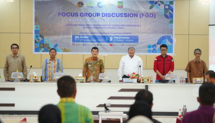 Pemkab Konut Dorong Penataan Ruang yang Terarah dan Berkelanjutan Melalui Kegiatan FGD-1 RDTR Kecamatan Lasolo