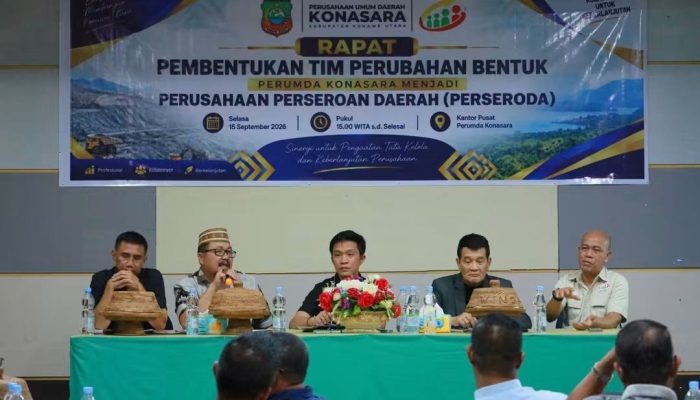 Perkuat Pengelolaan BUMD, Perumda Konarasa Bertrasformasi ke Perseroda
